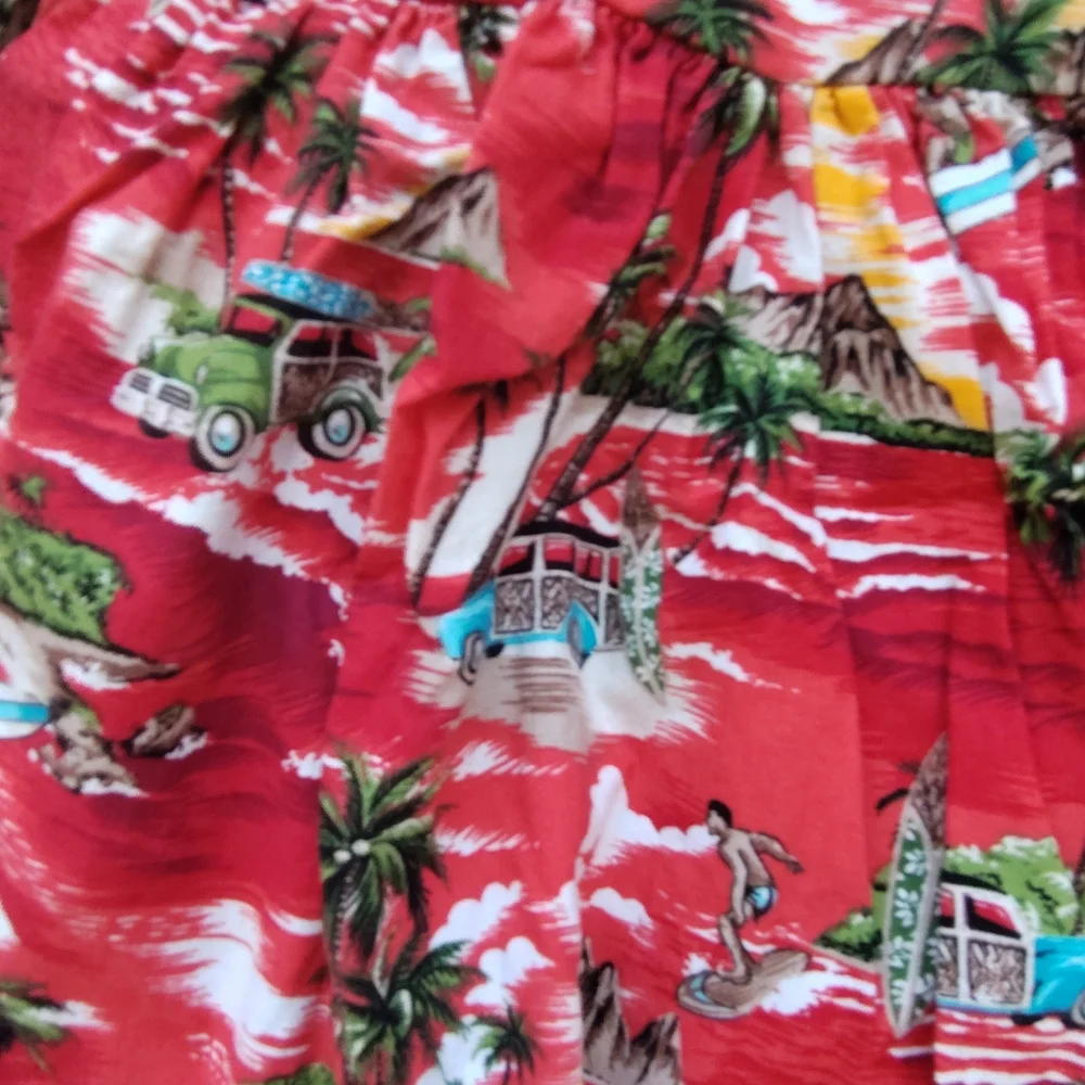 Pacific Legend Hawaiian floral strap sundress size 2T